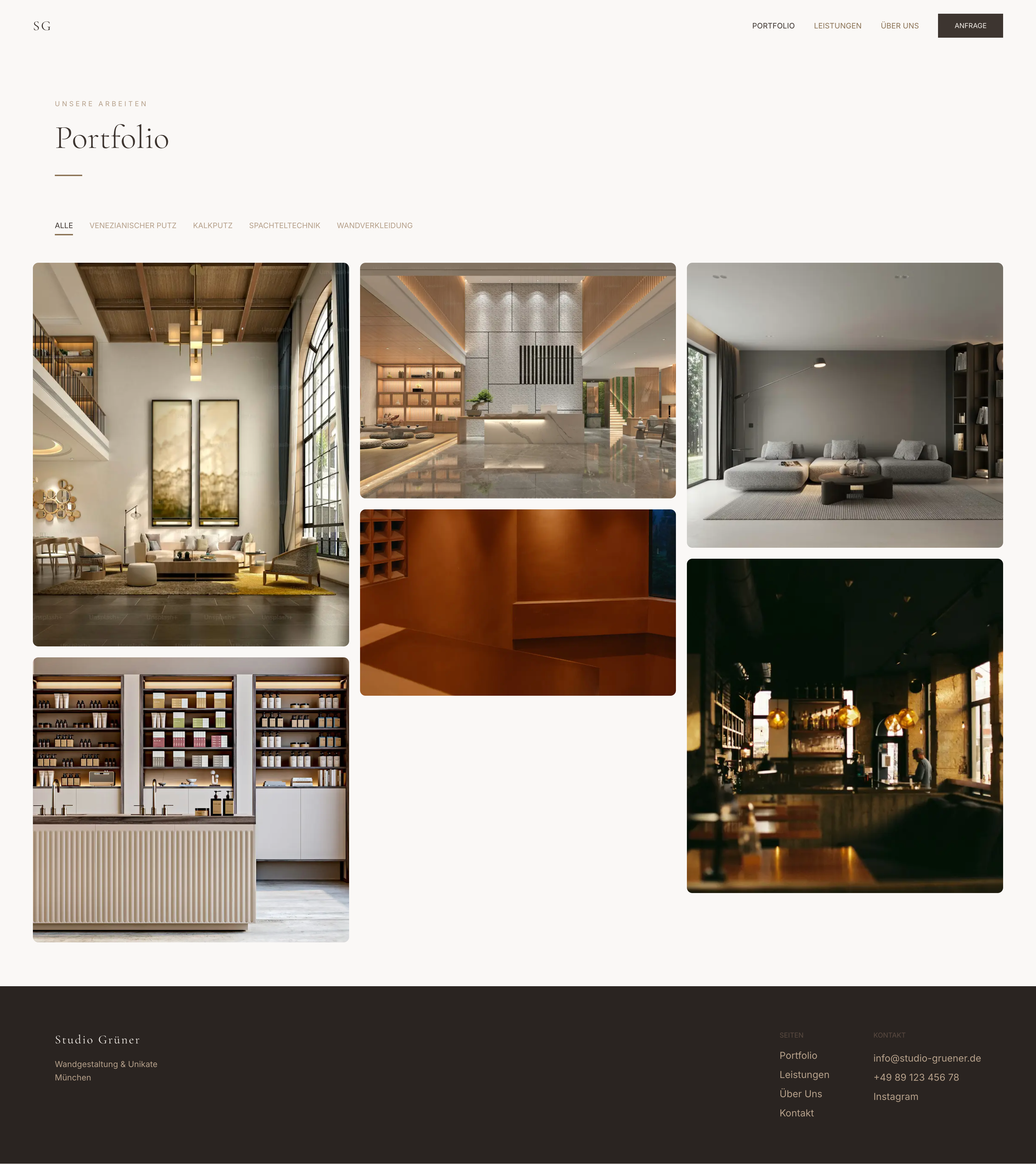 SG Website — Portfolio